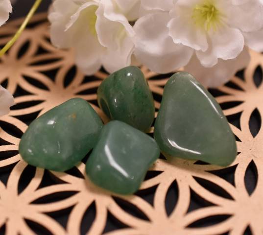 Aventurine verte favorisant douceur et prise descision