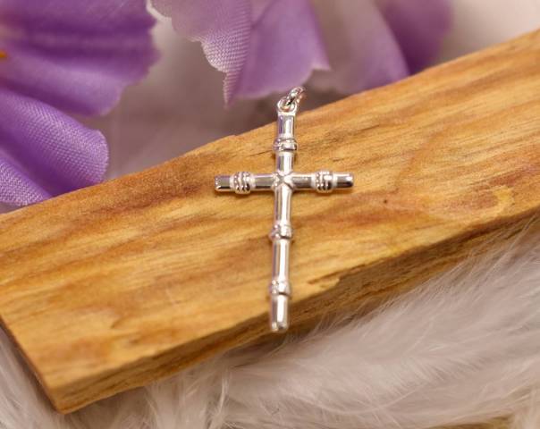 Pendentif croix argent 925