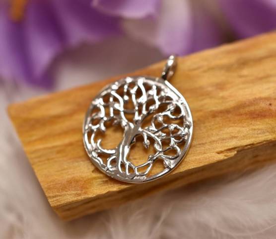 Pendentif arbre de vie et argent 925